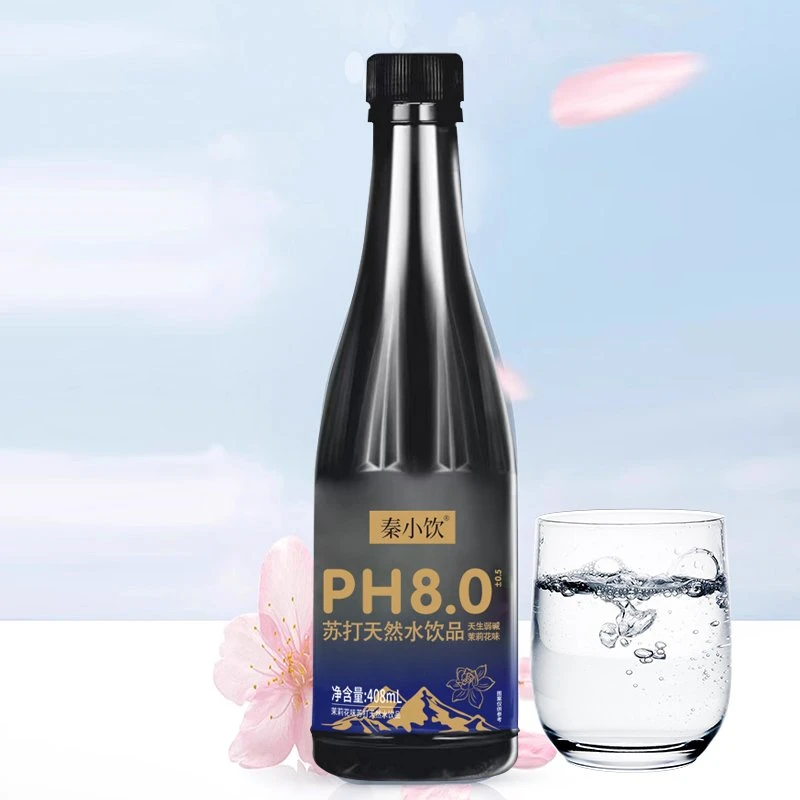 【中国天然水】弱碱苏打水HP8.0整箱批发408ml无糖0脂0卡苏打水