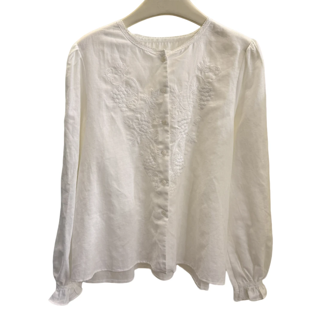 JY010夏季欧若风飘逸穿搭休闲洋气时尚气质显瘦小衫衣服衬衫