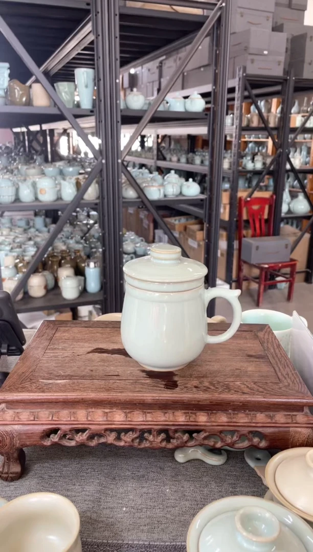 【闪购商品】其他天青 容福茶水分离杯