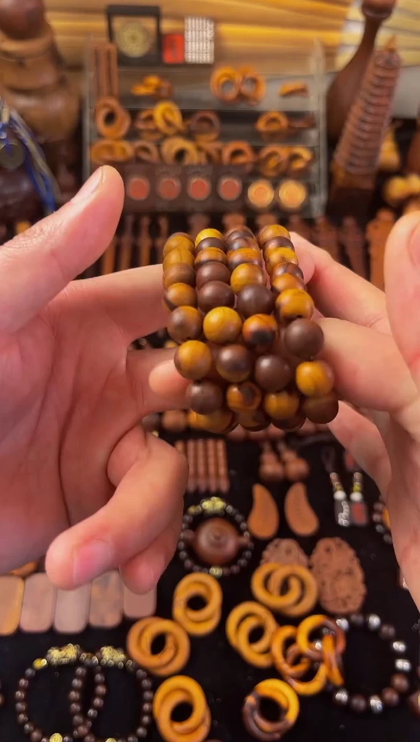 【闪购商品】木桃木1.0桃木手串包邮