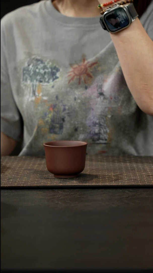 茶壶紫砂清水泥茗香杯100cc