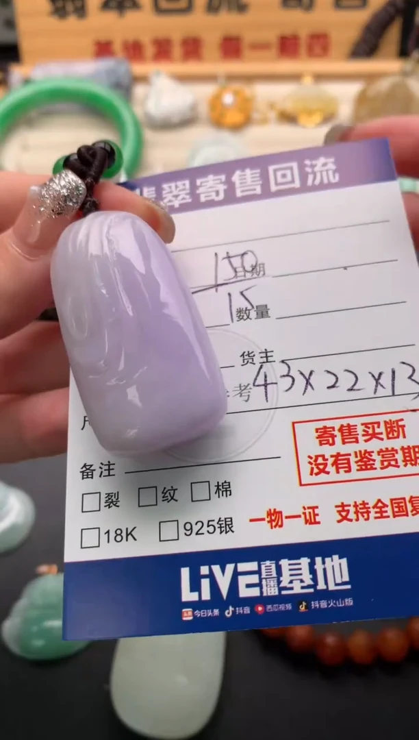颈饰未镶嵌翡翠10146144