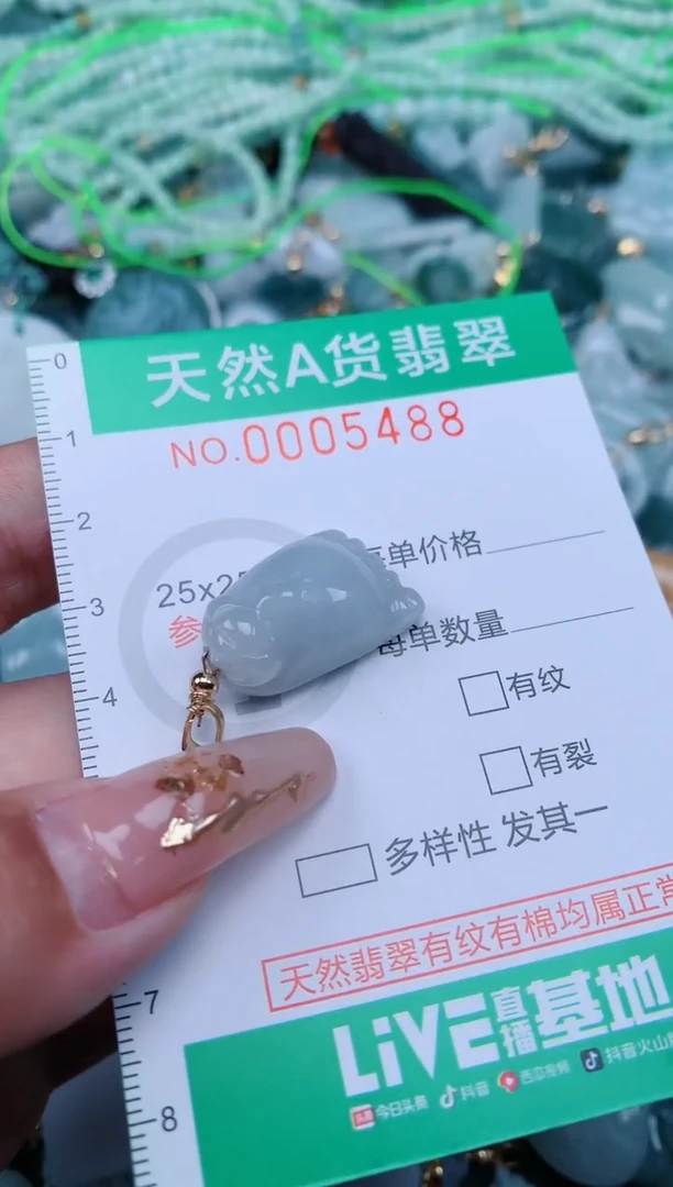 【闪购商品】翡翠颈饰未镶嵌.0005488