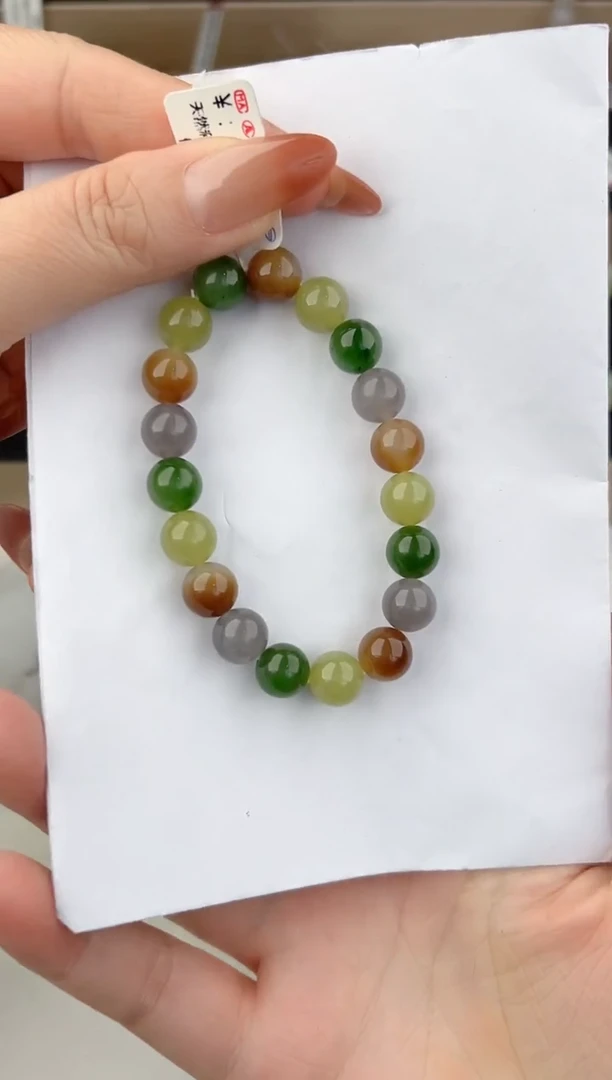 未镶嵌手链和田玉1颜色微差无瑕疵