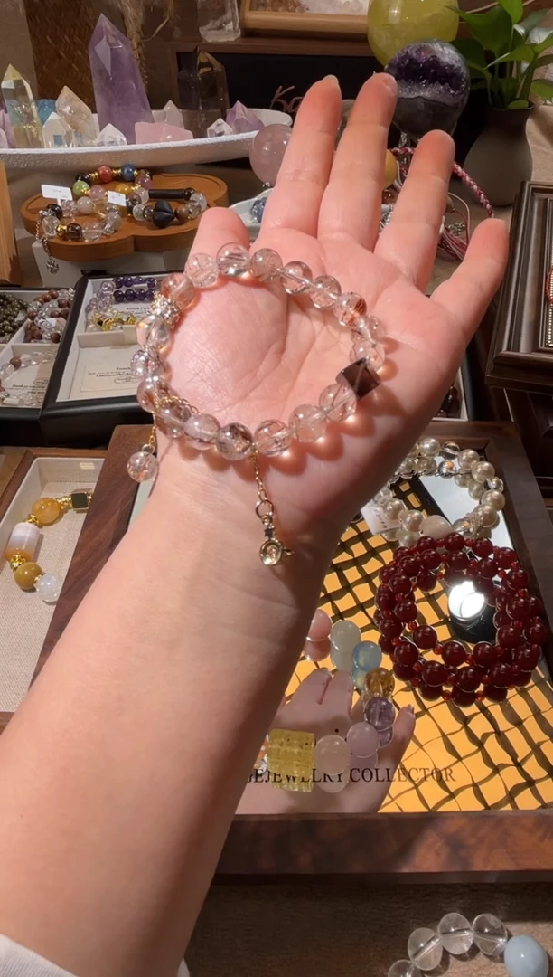 合金手链水晶小确幸