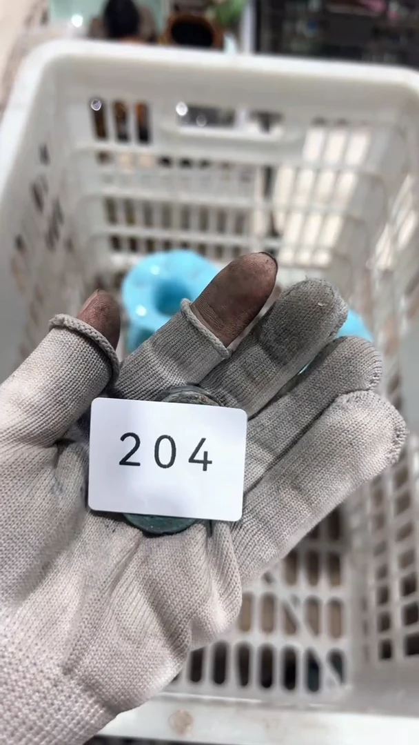 陶瓷半**雨工艺品摆件0923204
