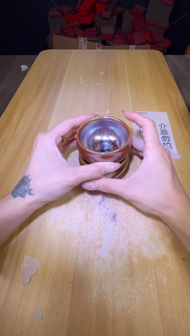 茶盏茶盏微瑕茶盏主人杯24
