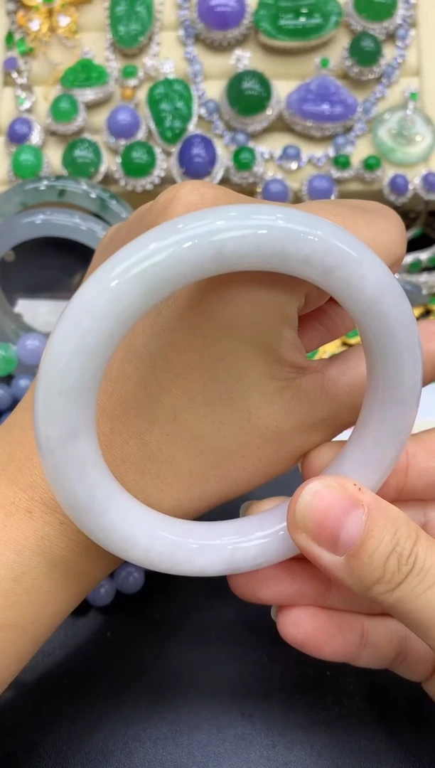 未镶嵌手镯翡翠86-中国好珍宝