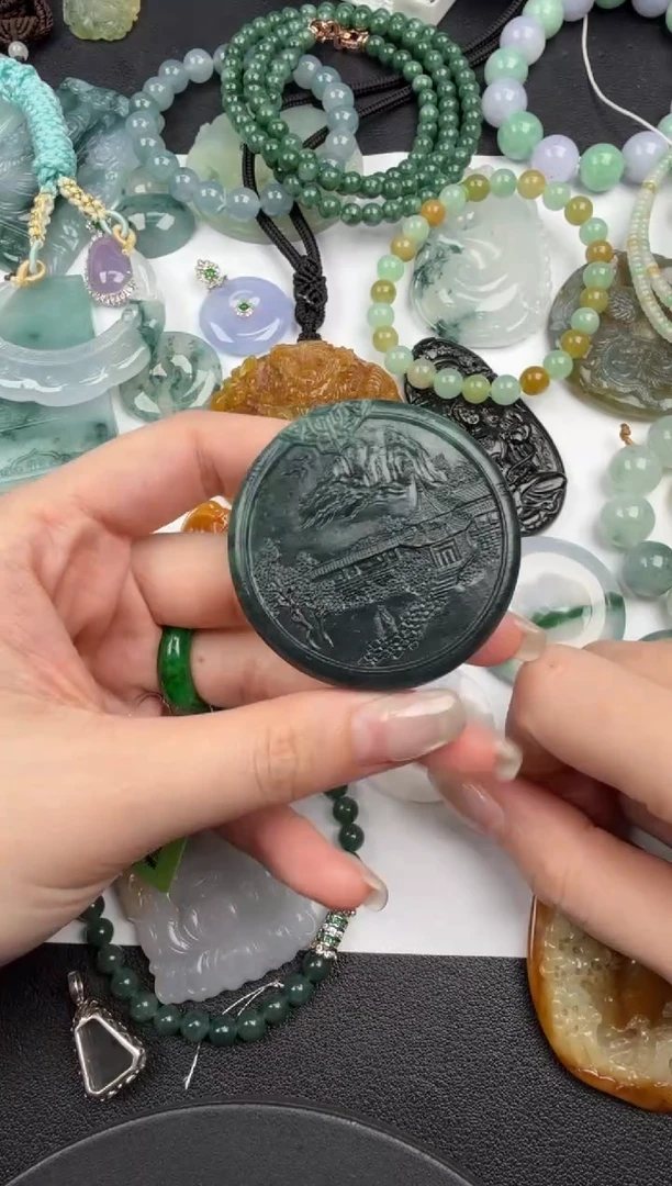 未镶嵌定制翡翠-220翡翠饰品毛货