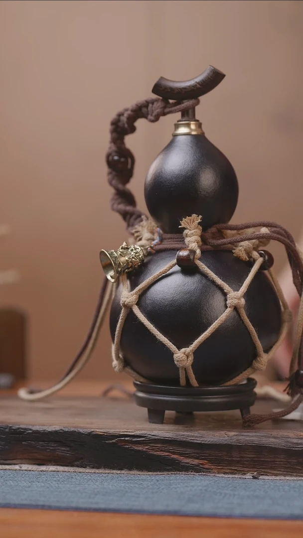 1341号链接精品大漆葫芦防腐防渗装水茶酒