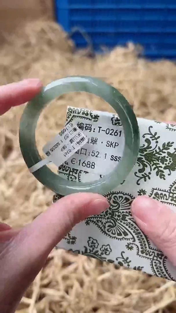 未镶嵌手镯石英质玉T-0261