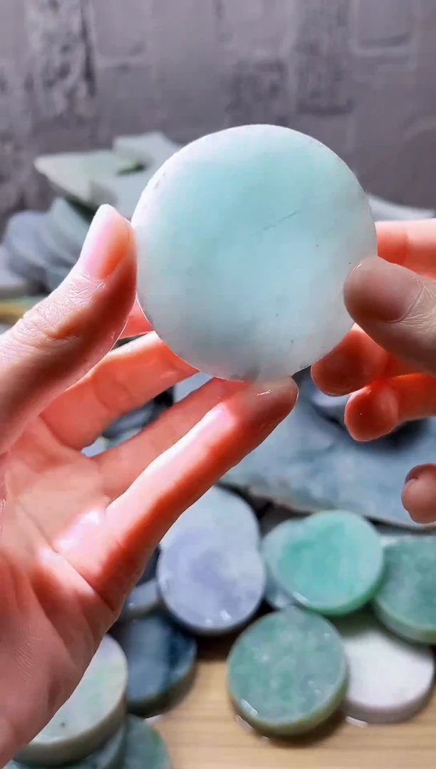 裸石翡翠翡翠a货正品玉石南陈741