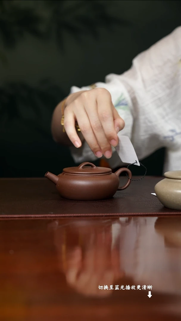 紫砂其他ZY17391-熊丽君-大彬诗意-一厂紫泥-120cc-内推