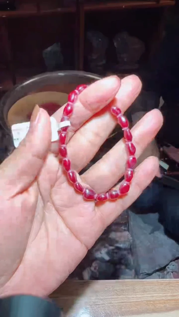 天然辰砂朱砂手链108