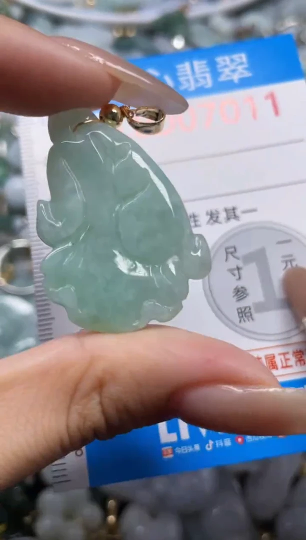 颈饰未镶嵌翡翠7011