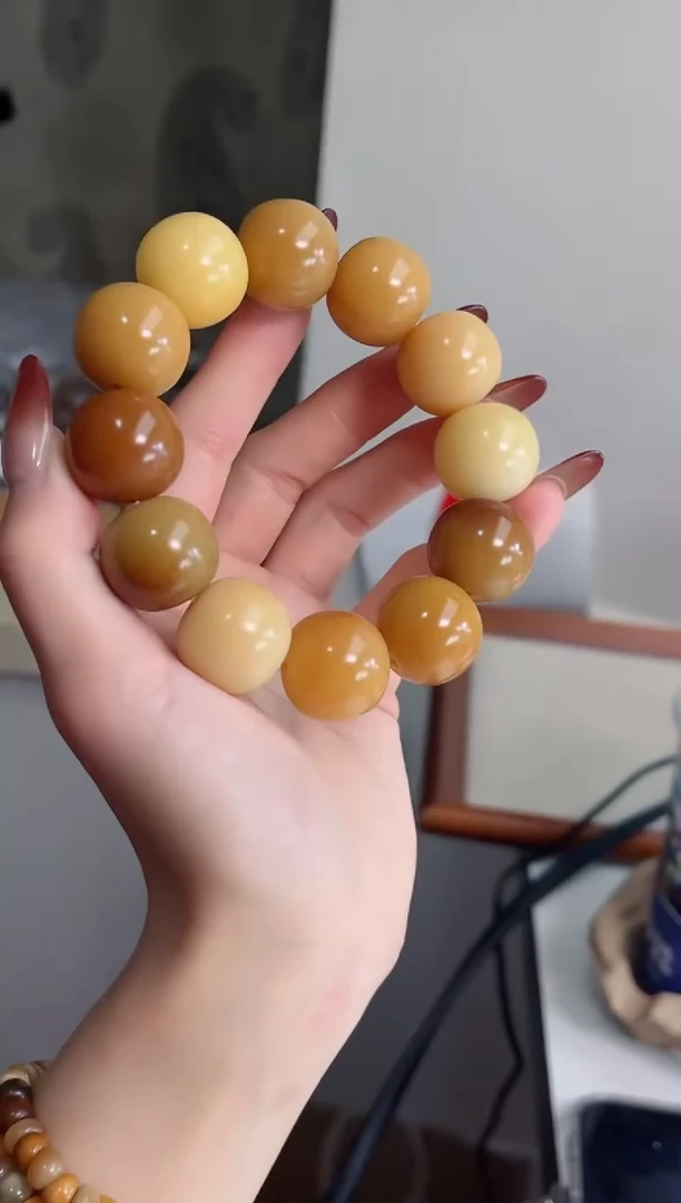 手串菩提根/象牙果r93干磨苹果桶落地果20mm手串