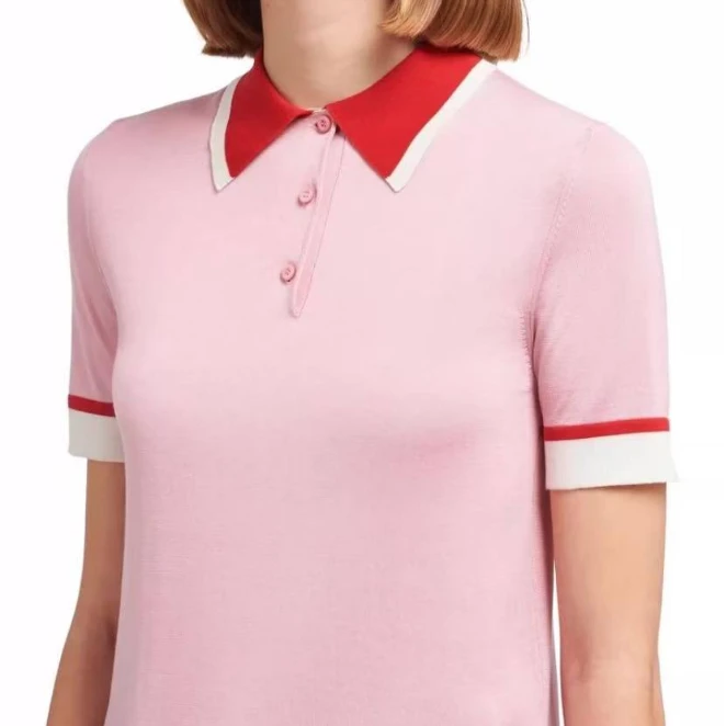 95新 Prada/普拉达 海囤 普拉达 短袖38码/rd53613