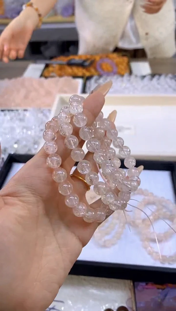 【闪购商品】水晶手串未镶嵌041/多样性发其一/卡9