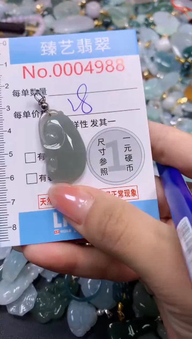 颈饰未镶嵌翡翠4988