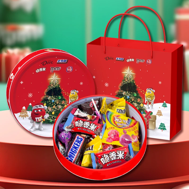 【圣诞限定】德芙巧克力圆盒礼盒304g节日送朋友礼物精美伴手礼DR