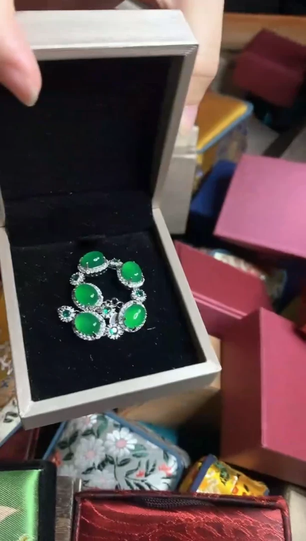未镶嵌手链翡翠永玉阁精品专属摆件