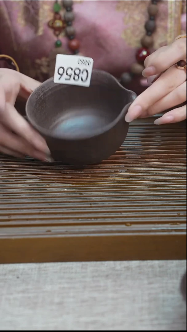 纯手工粗陶茶具每一只不一样