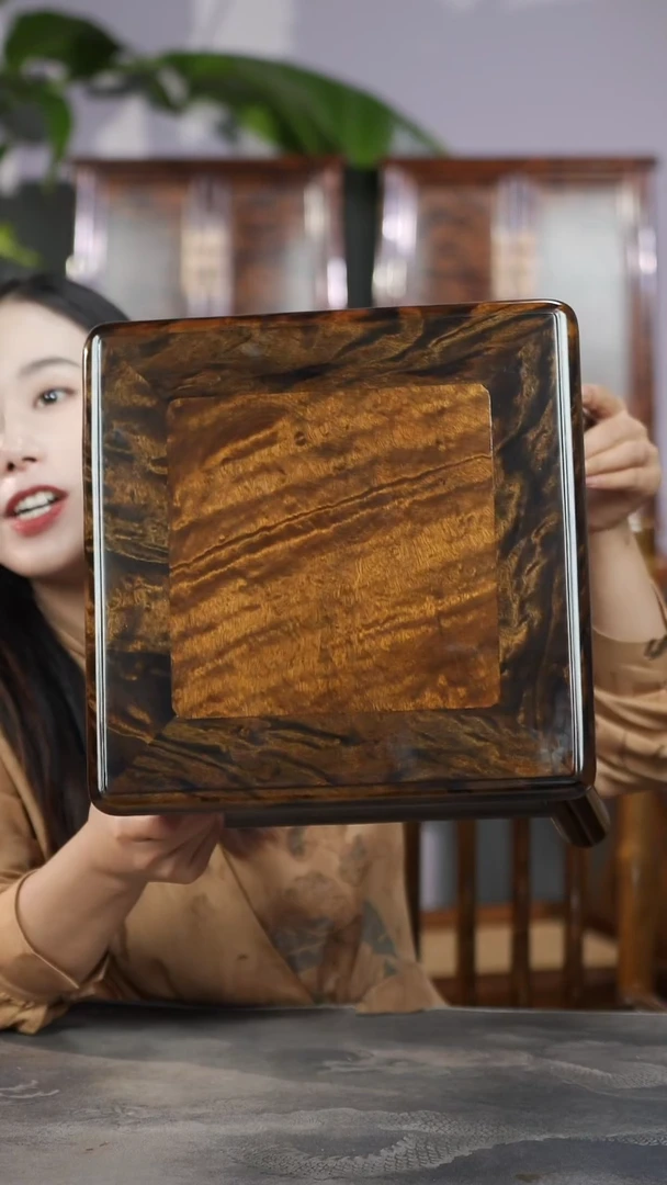 金丝楠全满花富贵凳318