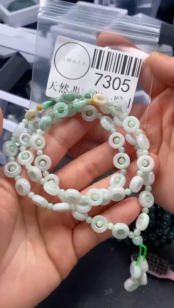 吊坠(不含链)未镶嵌翡翠7305