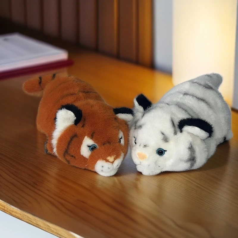 可爱翻转熊猫毛绒玩具变身大漂亮二埋汰老虎公仔儿童礼物