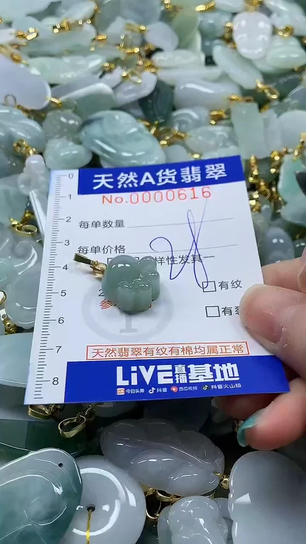 颈饰未镶嵌翡翠纯天然a货翡翠