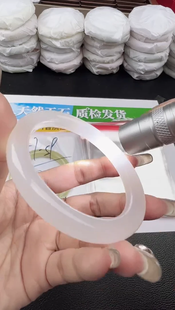 未镶嵌手镯石英质玉圈口 56 57