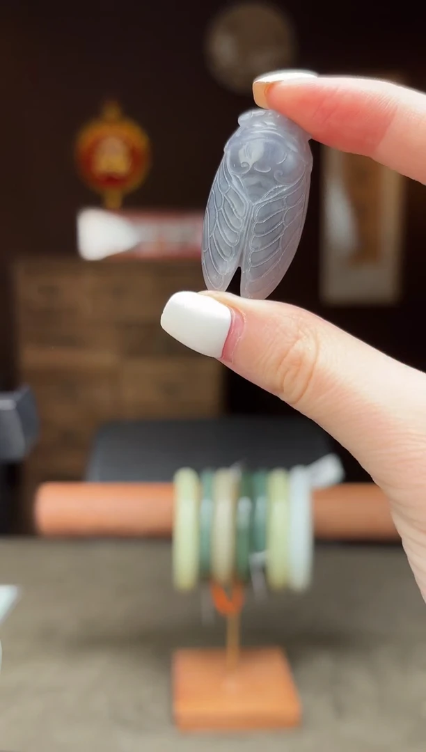 未镶嵌和田玉把件R1- 一鸣惊人