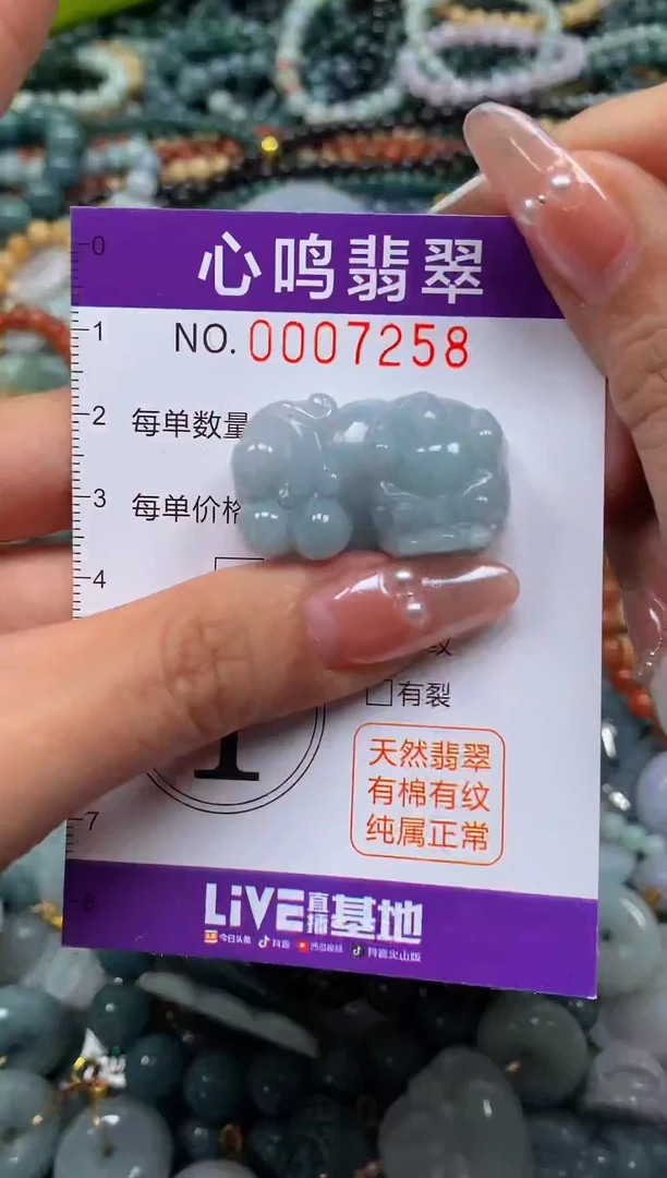 颈饰未镶嵌翡翠闪购007258