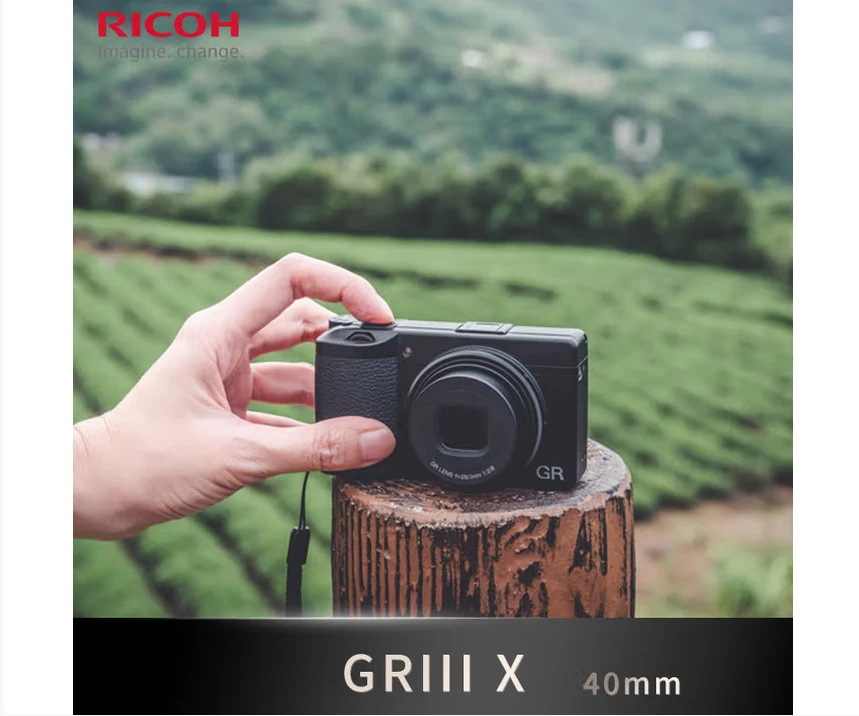 准新品 Ricoh/理光 【24期免息】GR3X数码相机拍照照相街拍数码相机