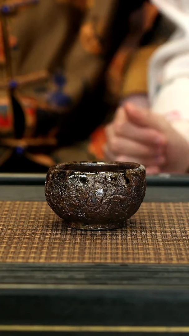 【闪购商品】紫砂茶壶GFY17松木柴烧 冰裂杯