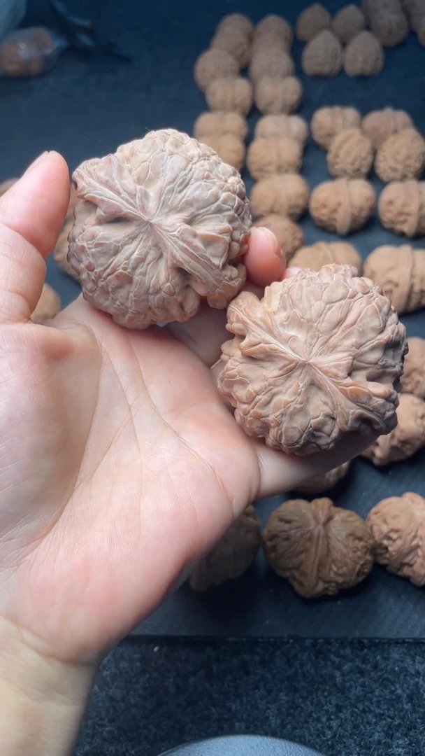 把件文玩核桃W233  龙鼎  57