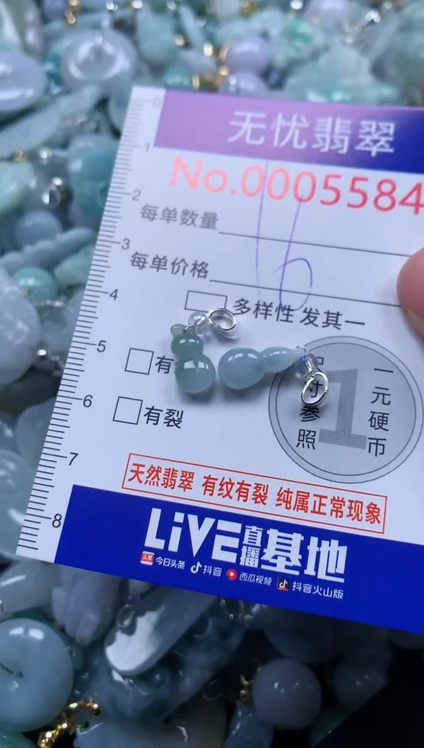 颈饰未镶嵌翡翠5584