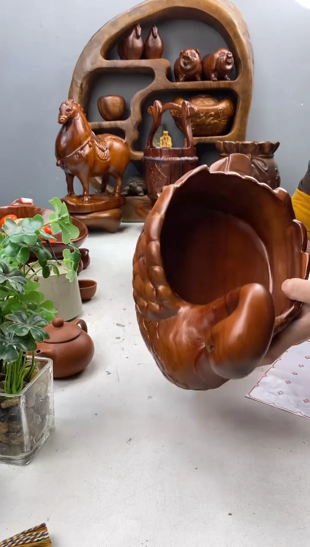 香樟木23香樟木天鹅果盘