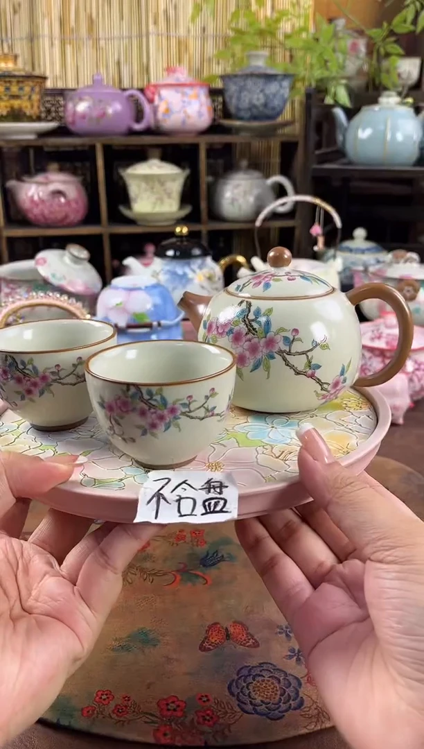 汝窑 1壶2杯 不含盘