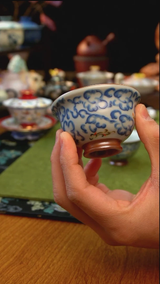 专做手绘和手工茶具的直播间