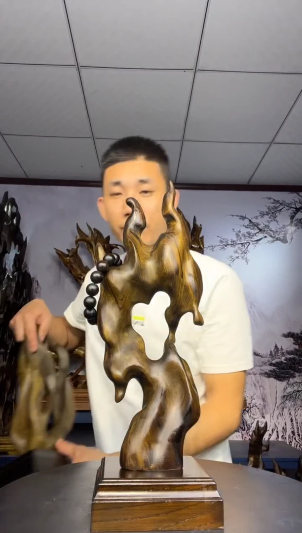 金丝楠木雕款用****5金丝楠木工艺品摆件