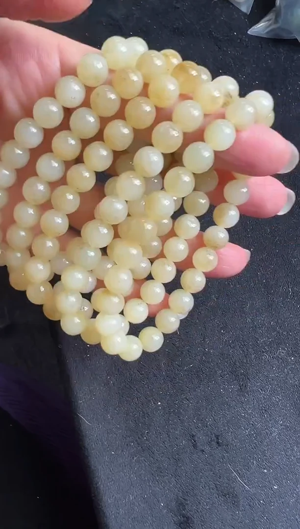 颈饰未镶嵌和田玉95号链接多样性发一卡8mm有草花