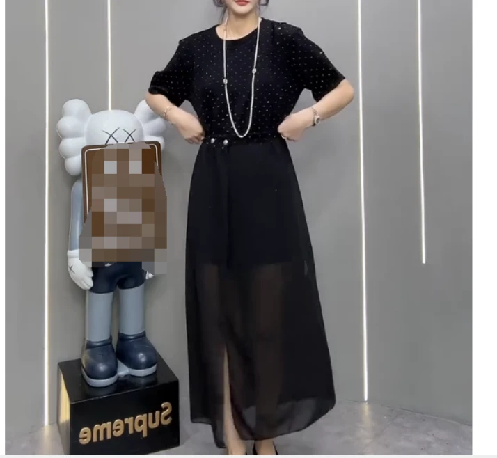 2025春季新款网红同款洋气减龄气质休闲修身薄款套装女光