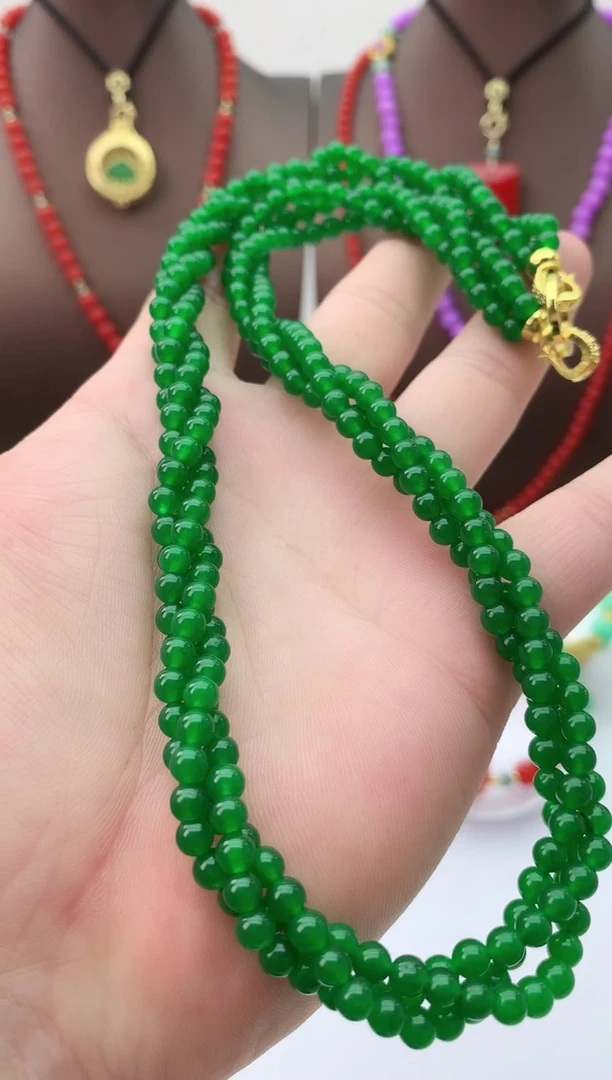 【闪购商品】翡翠颈饰未镶嵌D308项链