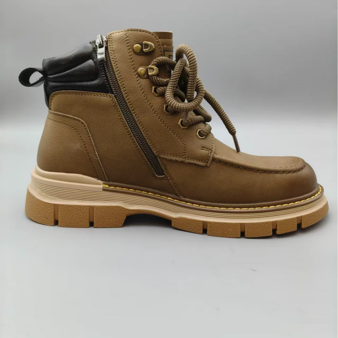 （孤品微瑕介意勿拍）新款轻质厚底系带男士皮鞋休闲鞋161