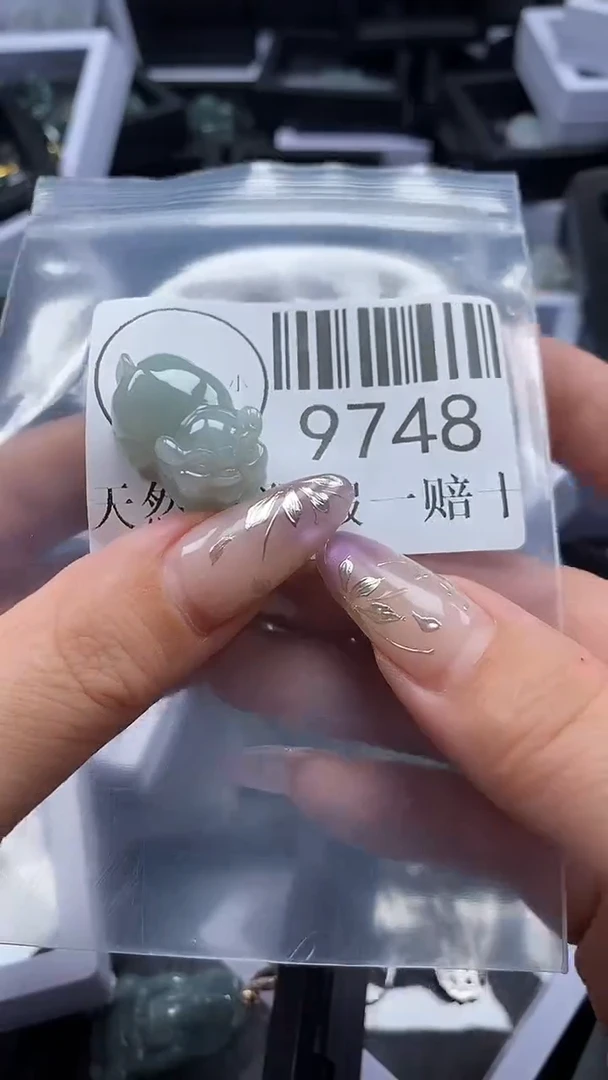 吊坠(不含链)未镶嵌翡翠9748