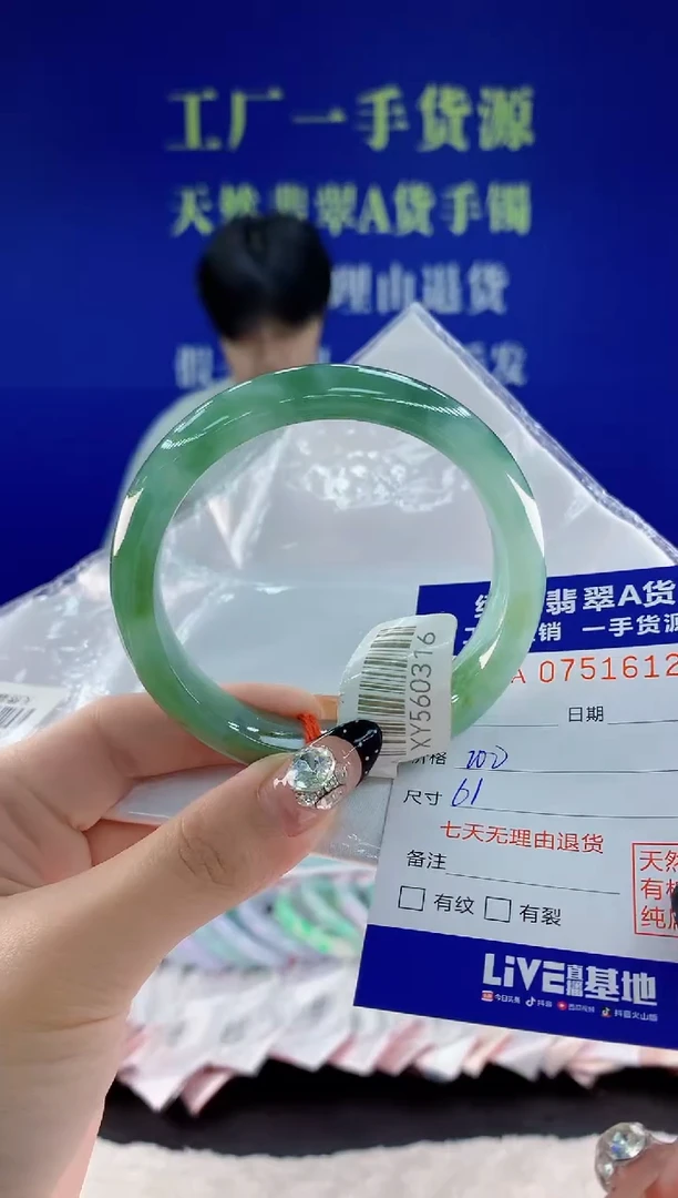 未镶嵌手镯翡翠12天然翡翠A货