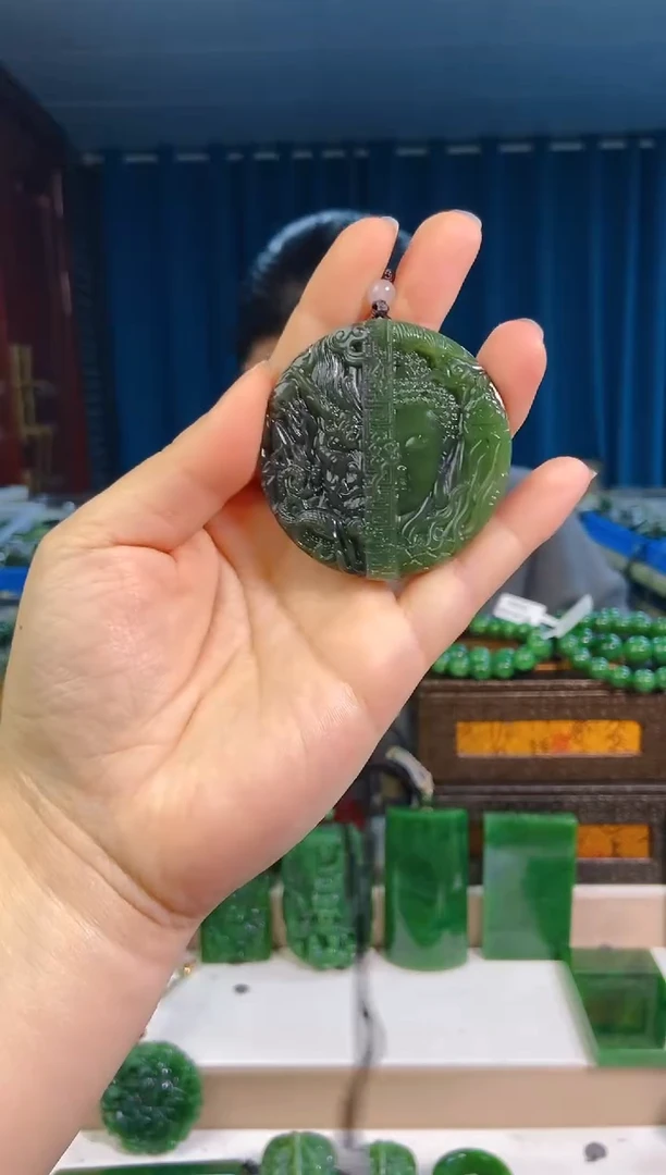 【闪购商品】和田玉挂件未镶嵌1