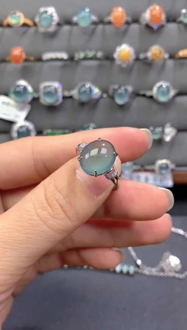 未镶嵌戒指翡翠天然A货翡翠