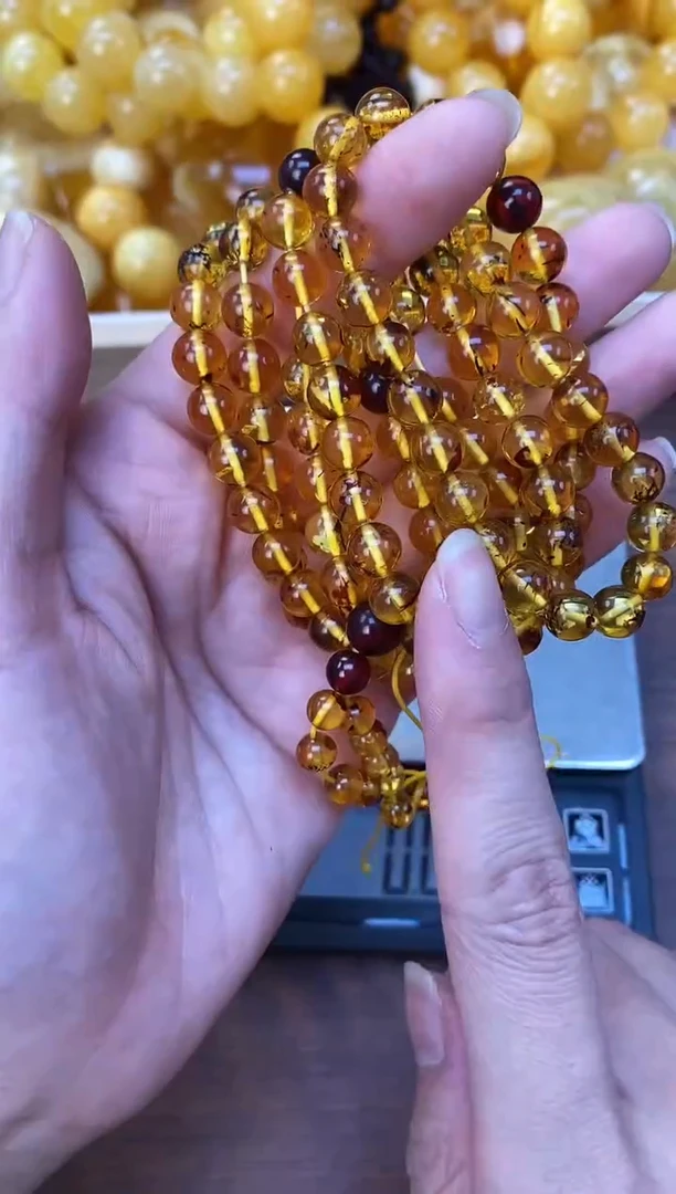 裸石琥珀未镶嵌天然琥珀蜜蜡多样性发一
